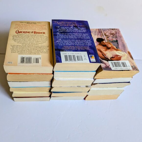 17 Historical Romance Paperback Small by Various Popular Authors - Picture 6 of 8
